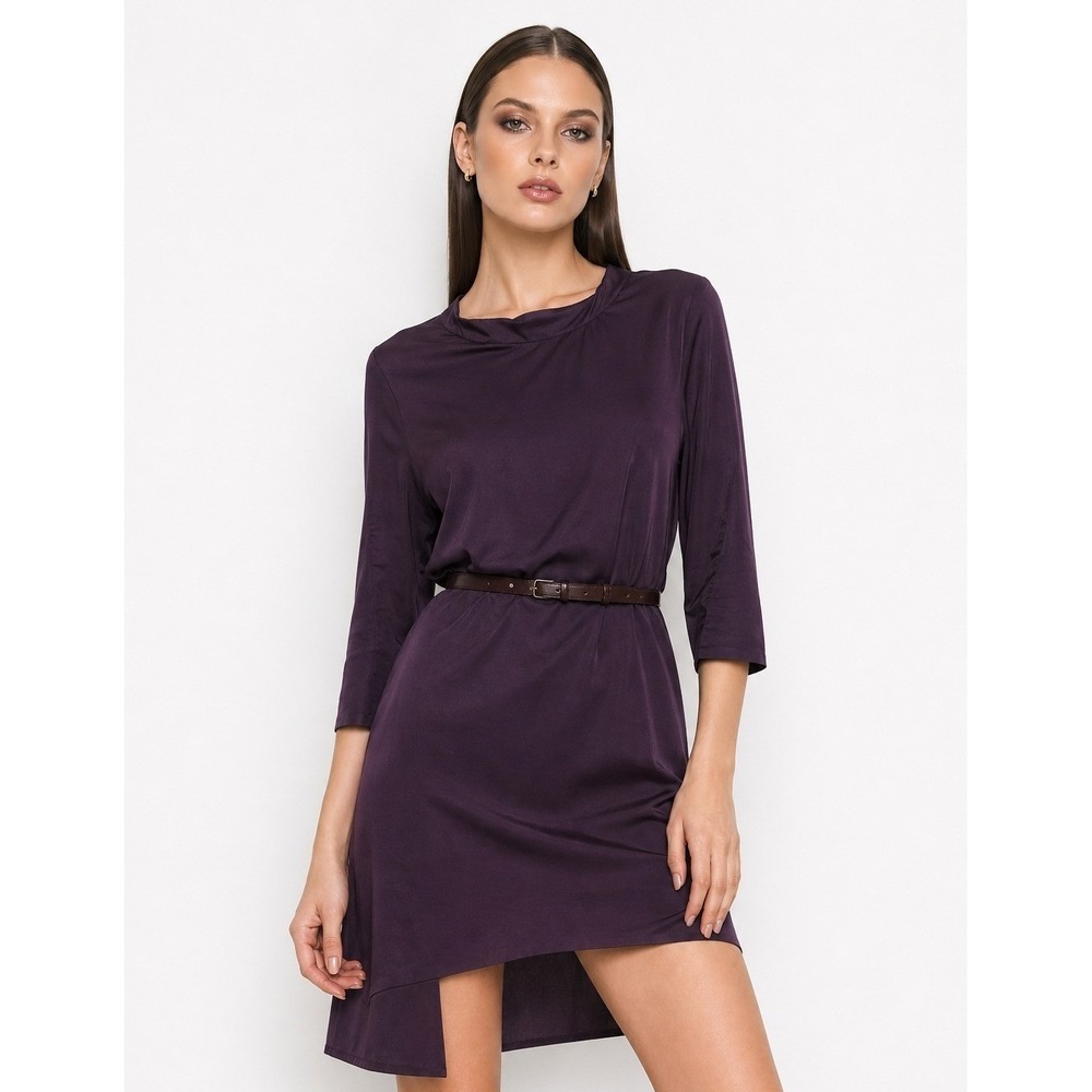 Acne Studios Zink AW11 Open Back Violet Mini Dress Size 34‎